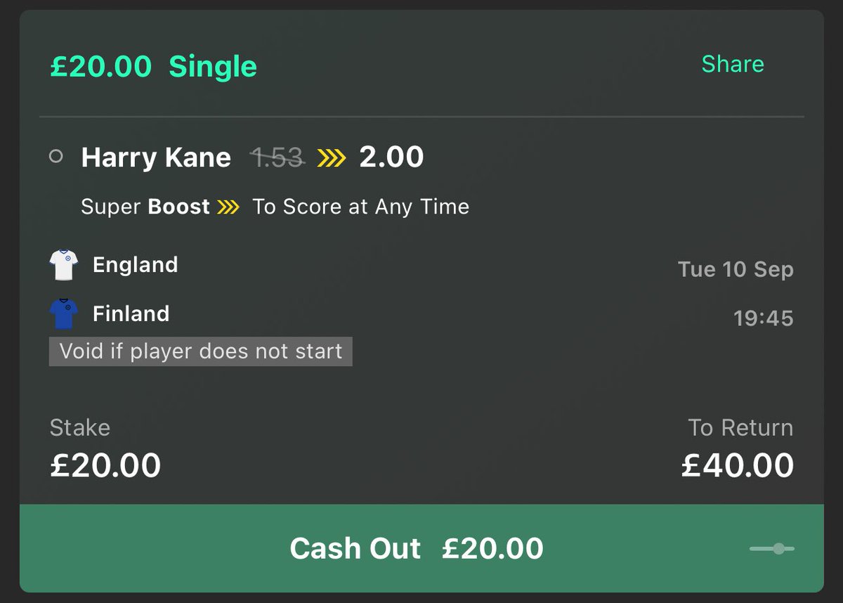LordFootyTips's tweet photo. 💰 £40 CASH GIVEAWAY!!! 

We are backing this for the England game 👇

📍 England v Finland
⚽️ Kane To Score
💰 £20 returns £40

If the bet wins we will giveaway…

❤️ £20 to someone who LIKES this!
🔁 £20 to someone who RTs this! 
✅ FOLLOW @LordFootyTips https://t.co/rlXR0Oa4Xk
