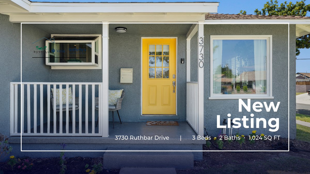 rusnelli's tweet photo. 📍 New Listing 📍 Take a look at this fantastic new property that just hit the market located at 3730 Ruthbar Drive in Hawthorne. Reach out here or at (310) 866-7586 for more information

Ian Rusnell
Vista Sothe... https://t.co/DlUAJe2woS https://t.co/kRGWanvnaG