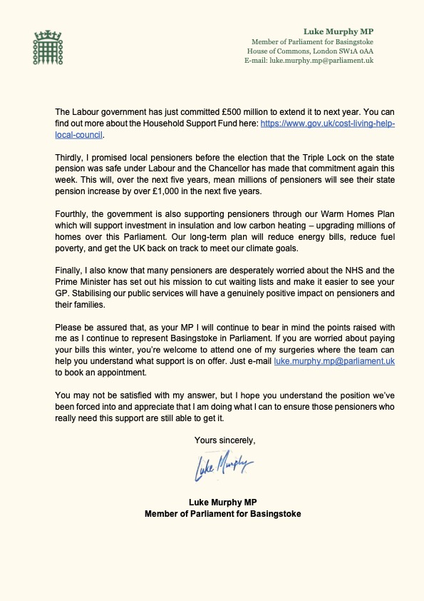 Luke Murphy MP tweet media
