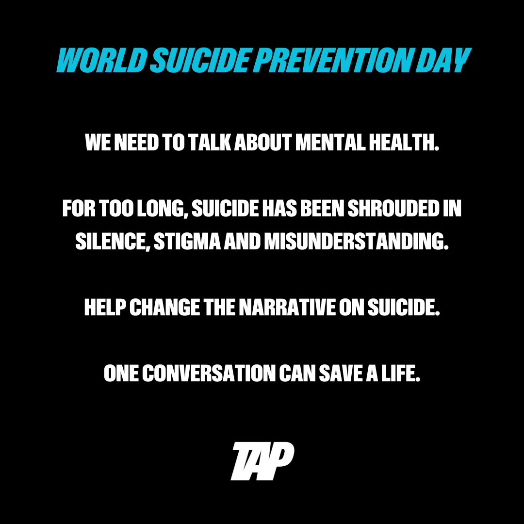 Today is #WorldSuicidePreventionDay.

It’s devastating that suicide is one of the leading causes of death for young people, and that 720,000 people worldwide die due to suicide each year.