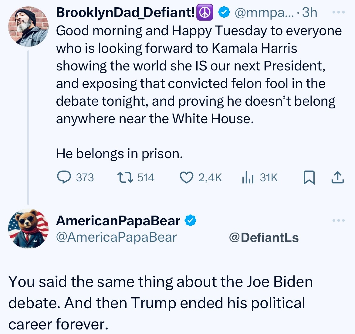 Defiant L’s tweet media