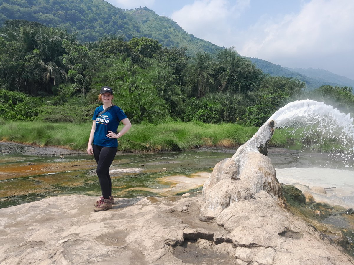 NatashaEpenu's tweet photo. Day 10 of our 18 Days Explore Uganda customized safari for our guest from England. Today's highlight was the spectacular Female Hotsprings. The Hot springs are located at Semuliki National Park. #WorldTrotters #SemulikiNationalPark #CustomizedSafari #ExploreUganda🇺🇬🇺🇬🇺🇬 https://t.co/663tdsVoQ1