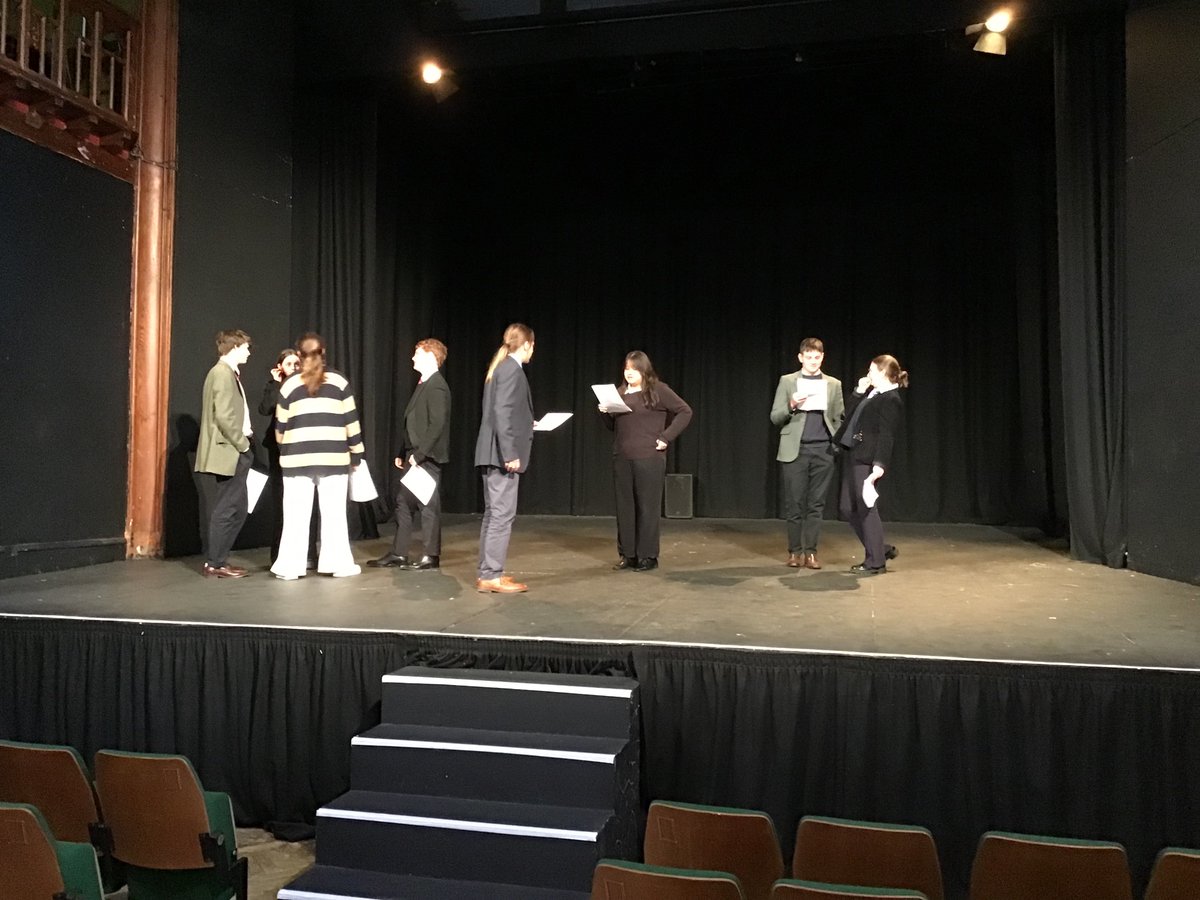 AmpCollArts's tweet photo. Auditions are underway for this term’s play. Good to see some new faces joining the old hands on the ACT stage. Details of the production coming soon. https://t.co/AJqtuIMvSe
