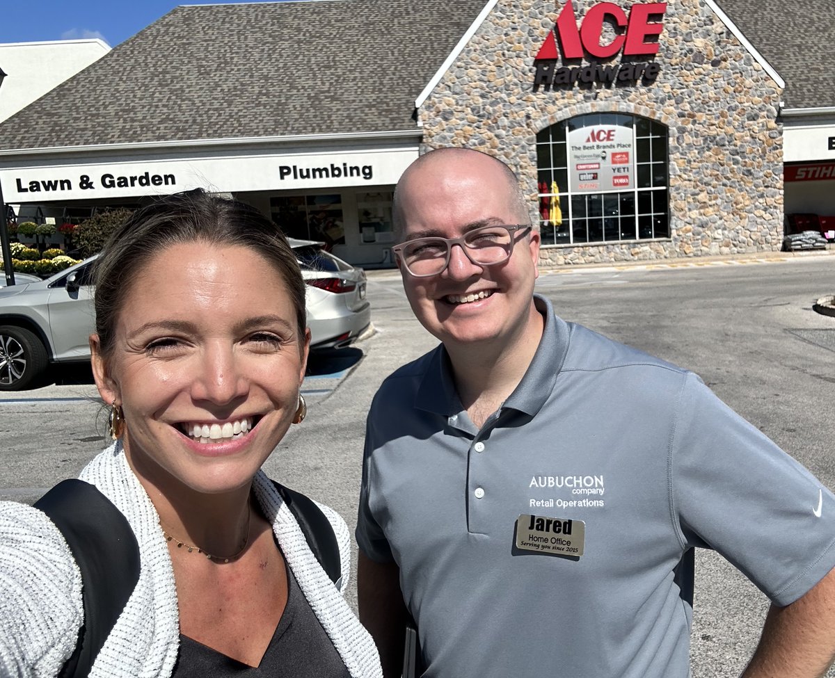 It's a beautiful day to visit with our clients! <a href="/AubuchonHrdware/">HardwareStore.com</a>