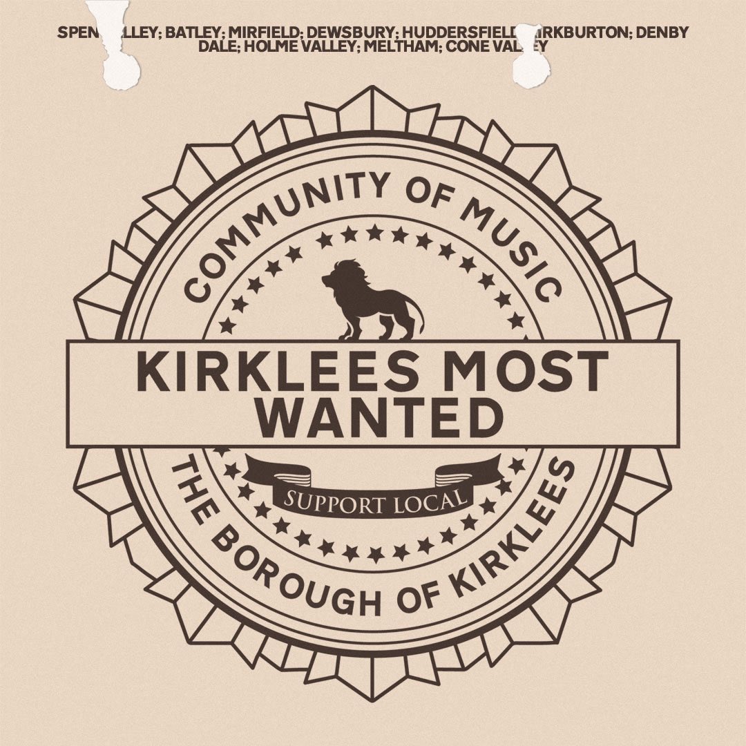 Are you a recording artist or band looking for more Spotify streams &amp; the opportunity to play paid gigs across Kirklees? 

Apply now to the new #KirkleesMostWanted project from <a href="/savingracemusic/">Saving Grace Music</a>! 

Submit your music here 👉 bit.ly/3ZiVwtK