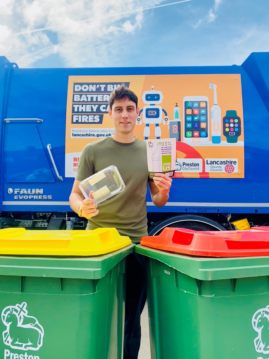 prestoncouncil's tweet photo. ❓ Have you received your #JoinUsPreston leaflet in the post?

♻️ Preston City Council has launched its new Join Us recycling campaign to raise awareness of the importance of recycling right.

🔗
https://t.co/C36Rt9PP0R

#JoinUsPreston #Recycling https://t.co/w5biucmwCt