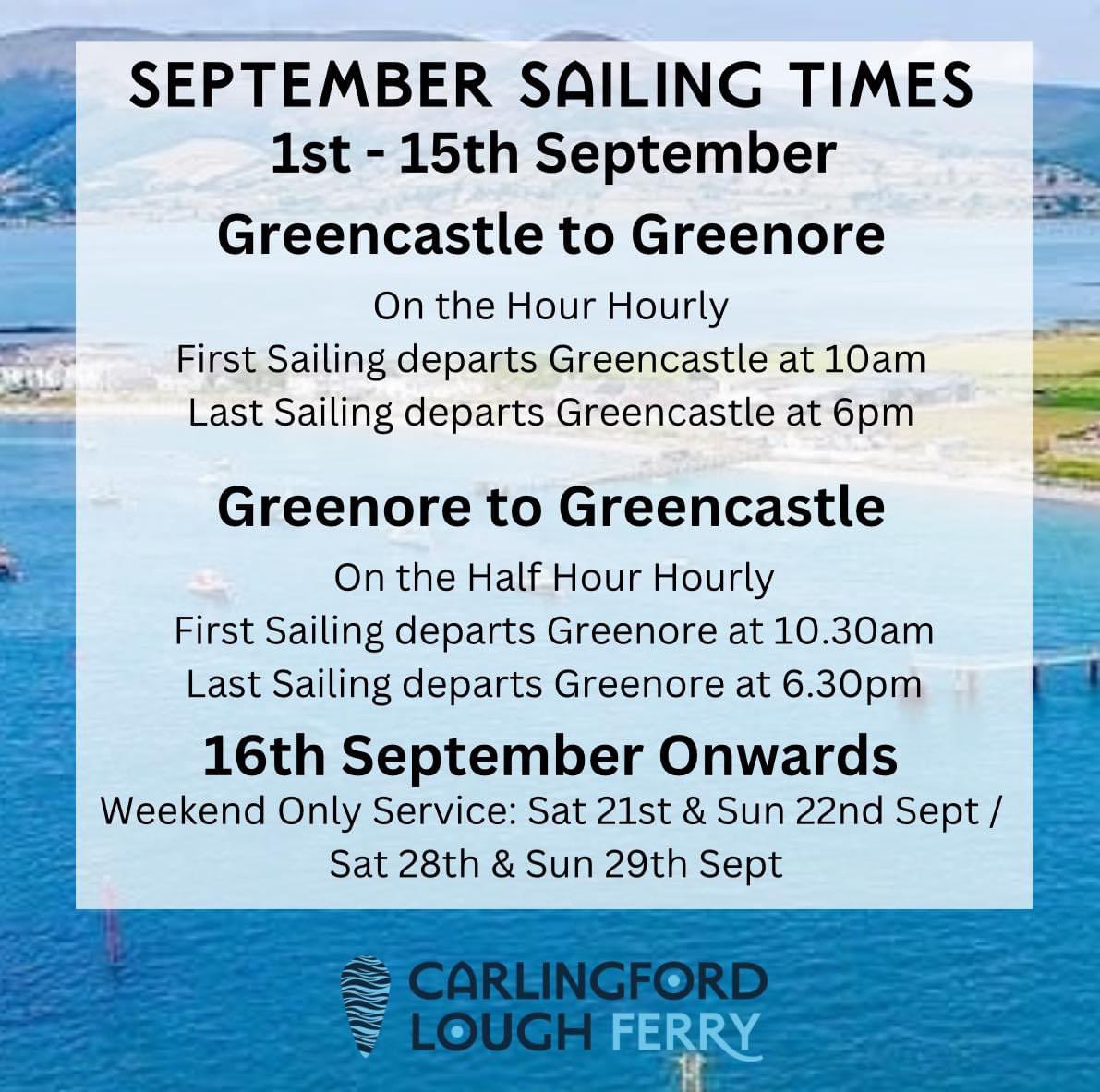 Carlingford Lough Ferry (@ferrylough) on Twitter photo 