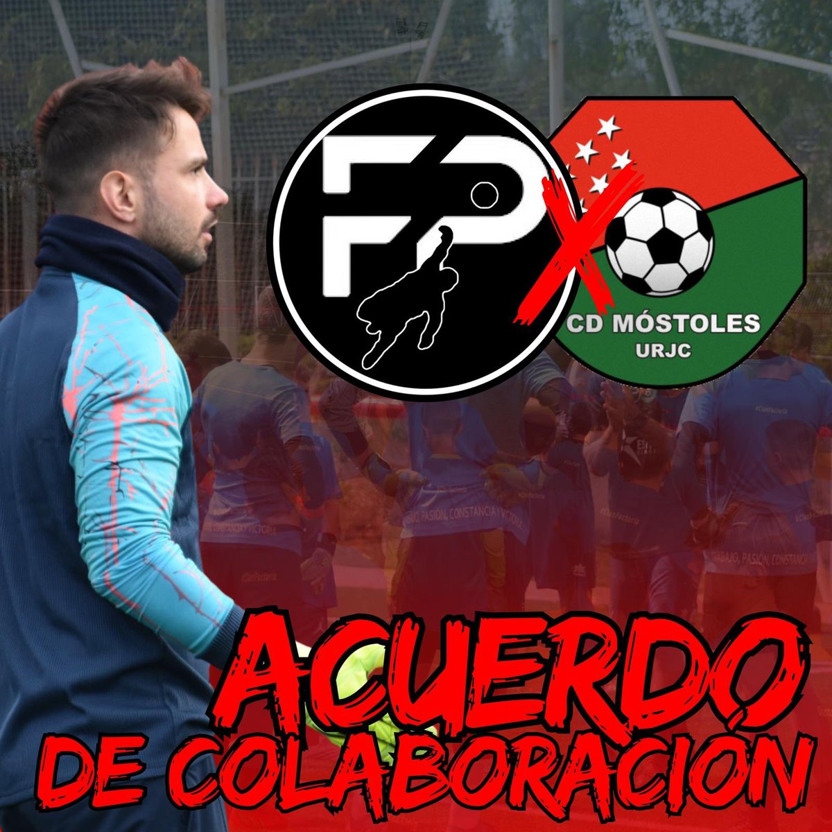 🤩 Un año más junto al <a href="/cdmostoles/">CD Móstoles URJC</a>, tendremos sede en la ciudad más poblada de la Comunidad, sólo por detrás de la capital.
🌱 Campos de césped artificial de ú𝕝𝕥𝕚𝕞𝕒 𝕘𝕖𝕟𝕖𝕣𝕒𝕔𝕚ó𝕟 para que puedas dar el máximo.
🧤¡𝗔𝗧𝗥É𝗩𝗘𝗧𝗘 𝗔 𝗦𝗘𝗥 𝗘𝗟 𝗦𝗜𝗚𝗨𝗜𝗘𝗡𝗧𝗘!