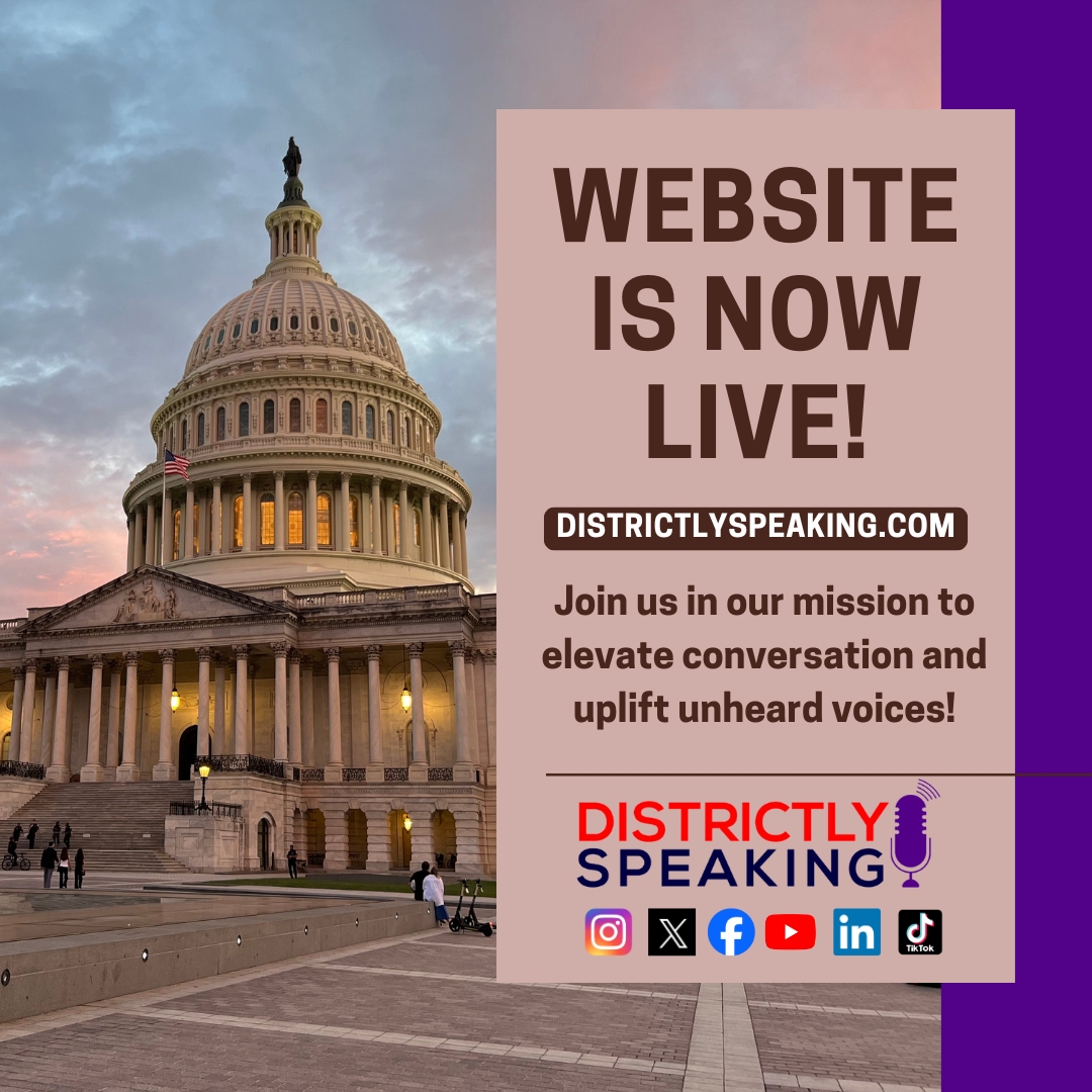 We’re so excited to announce that our new website is live and we’re back! Districtly Speaking is your go-to platform for meaningful connections. We hope you join our vibrant community for elevated conversations, engaging blog posts, and insightful town halls around the city.