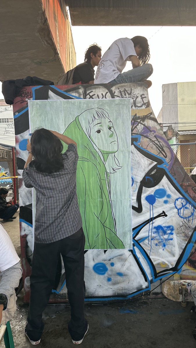 _______lfbryn's tweet photo. #wheatpaste
#posterart #illustrations #characterdesign #StreetArt https://t.co/9sMsqVFA5N