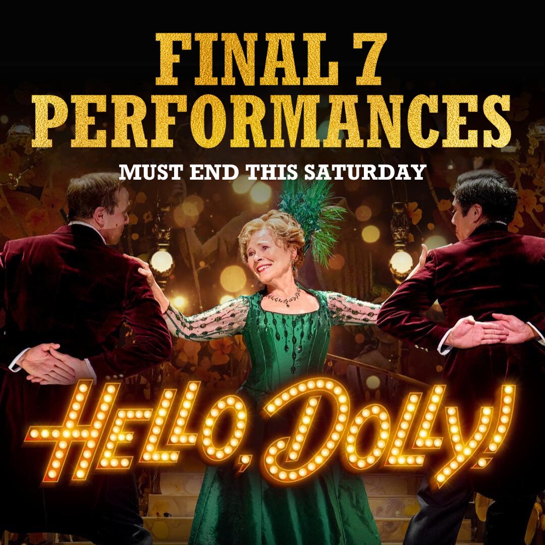 HELLO, DOLLY! (@hellodollyldn) on Twitter photo You only have 7 performances left to catch Imelda Staunton in this ‘landmark theatrical production’ (iNews) <a href="/LondonPalladium/">The London Palladium</a> 🤩
hellodollyldn.com You only have 7 performances left to catch Imelda Staunton in this ‘landmark theatrical production’ (iNews) <a href="/LondonPalladium/">The London Palladium</a> 🤩
hellodollyldn.com