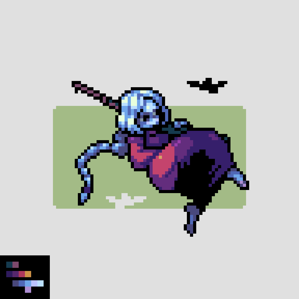 Deadlock Vindicta 
#pixelart