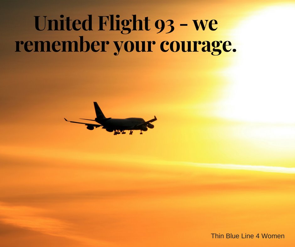 ThinBluLn4Women's tweet photo. #Flight93  #courage  #september11th https://t.co/gazoQ8t3Jc