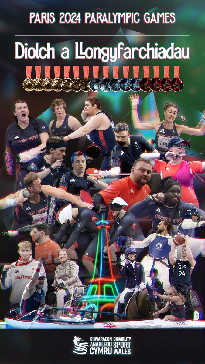 🤩 What a Games! / Am Gemau!

Congratulations to all our incredible Welsh athletes, you should be so proud of what you have achieved 👏🏻 / Llongyfarchiadau i'n holl athletwyr Cymreig anhygoel, dylech chi fod mor falch o'r hyn rydych chi wedi'i gyflawni 👏🏻