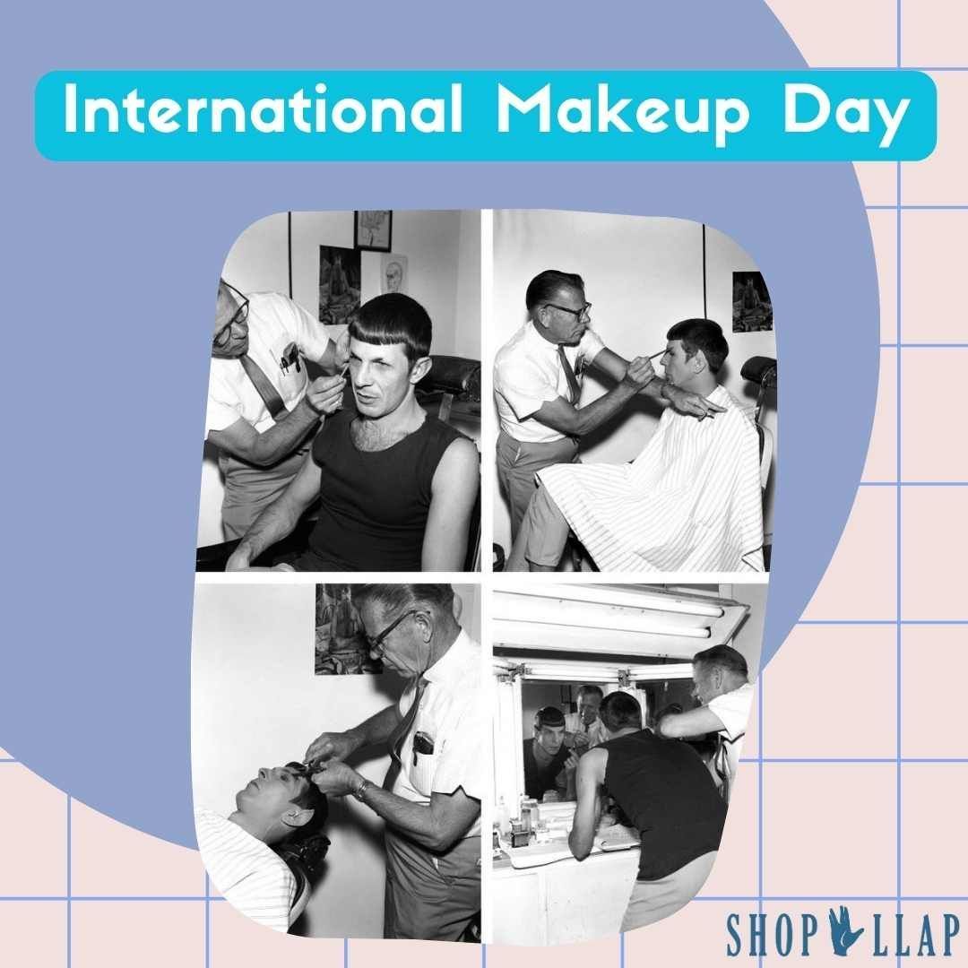 ShopLLAP's tweet image. Today marks International Makeup Day, a perfect occasion to celebrate makeup artist, Fred Phillips. While working with Leonard Nimoy on his iconic character, Spock, Phillips crafted more than 2,000 ears for him. In a tweet from 2014, Leonard referred to him as a "makeup master."