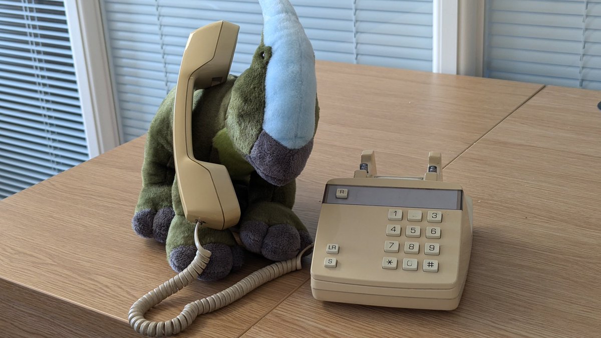 Going a bit #retro today for my #zoom #meetings