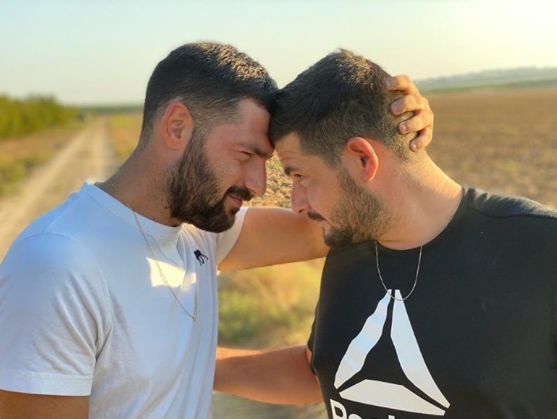 GerAmbTLV's tweet photo. Gali and Ziv Berman, twins, Israelis, Germans. It is their 27th birthday, somewhere in Gaza, in the hands of Hamas. We promise we will keep saying their names, keep working for their release, as long as it takes. They and all other hostages and their families need the deal. Now. https://t.co/cVhtj1aklt