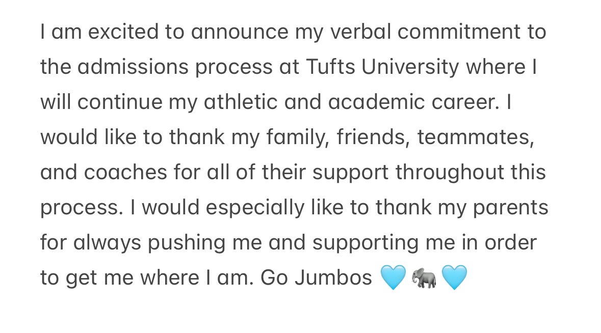 Tufts Softball ‘29 🩵🐘🩵 
<a href="/TuftsSoftball/">Tufts Softball</a> <a href="/CoachEbs/">Lauren Ebstein</a> <a href="/JOutlawsGold_WA/">Jersey Outlaws Gold -DB/Wally</a> <a href="/JOutlawsGold_DB/">Jersey Outlaws Gold-DB</a> <a href="/CoachRCarkhuff/">Rebecca Carkhuff</a>
