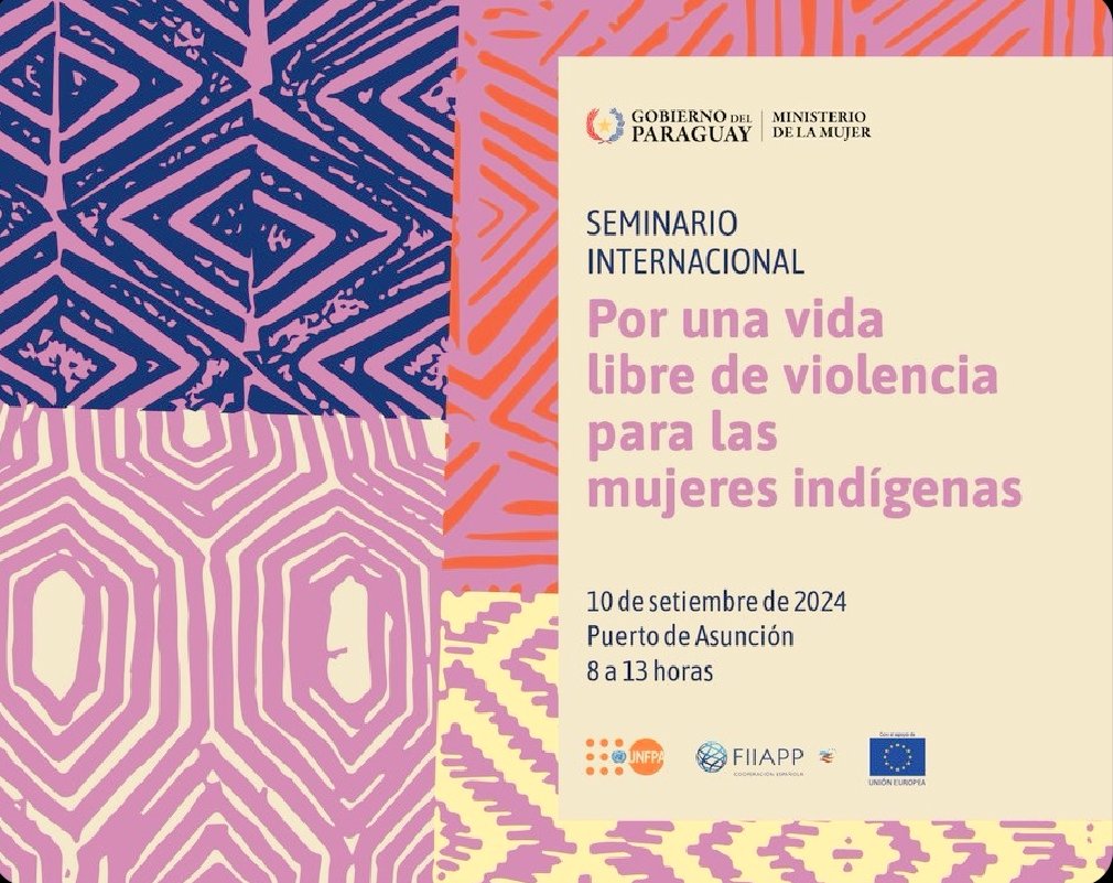 DDHHSenadoPy's tweet photo. 👏🏻🇵🇾#hoy La Abg. Carmen Luraschi en representación de la comisión #ddhhSenadoPy participó del Seminario Internacional “Por una vida libre de violencia para las mujeres indígenas” La iniciativa fué organizada por el @minmujerpy #mujeresindígenas https://t.co/E6h1iKkcwG