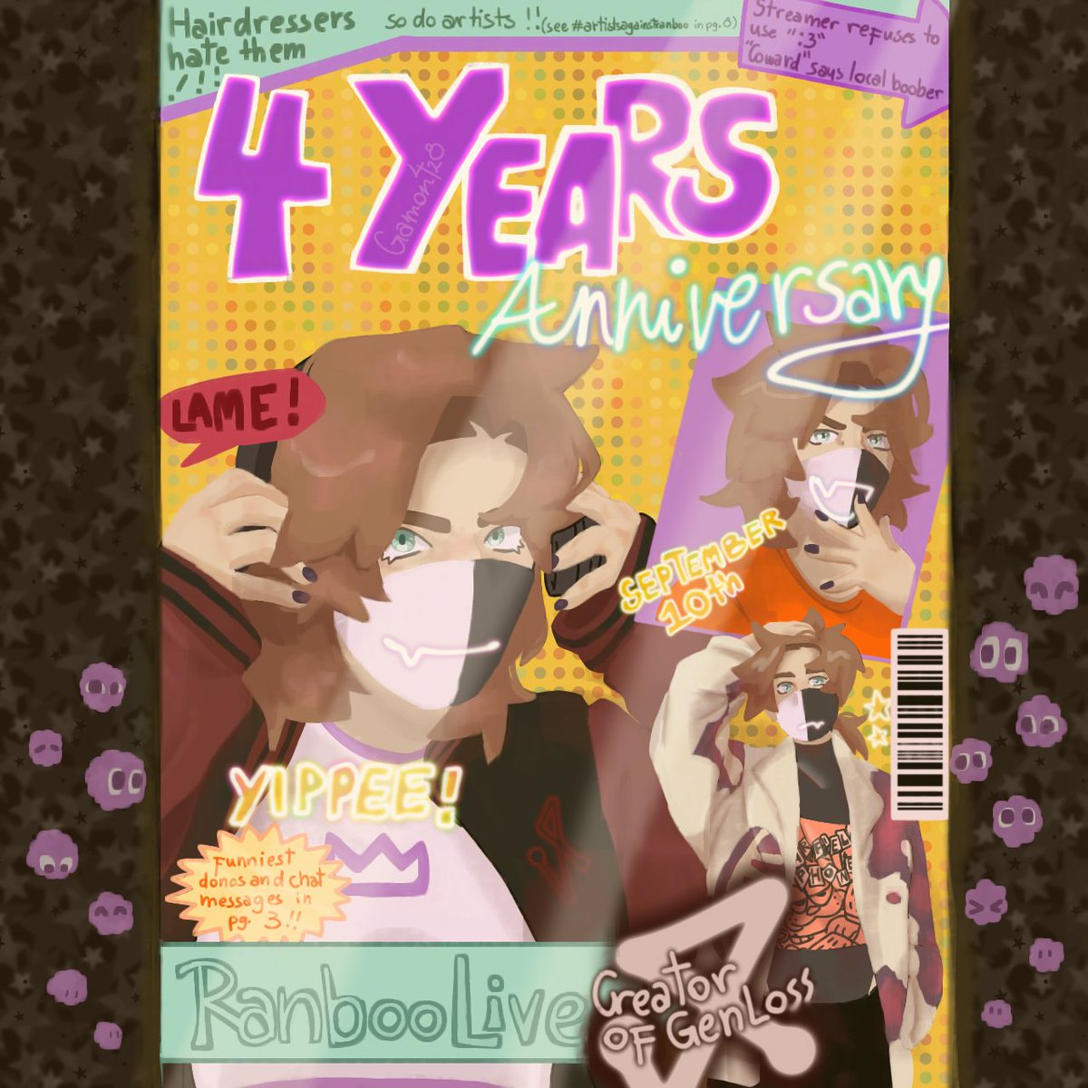 and what a wild journey it's been <3
#ranboofanart #ranboowaslivefeature