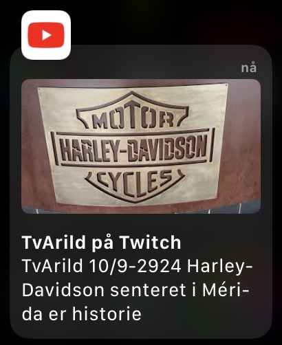 TvArild 10/9-2924 Harley-Davidson senteret i Mérida er historie youtu.be/sdWZDQ6OrNE?si…