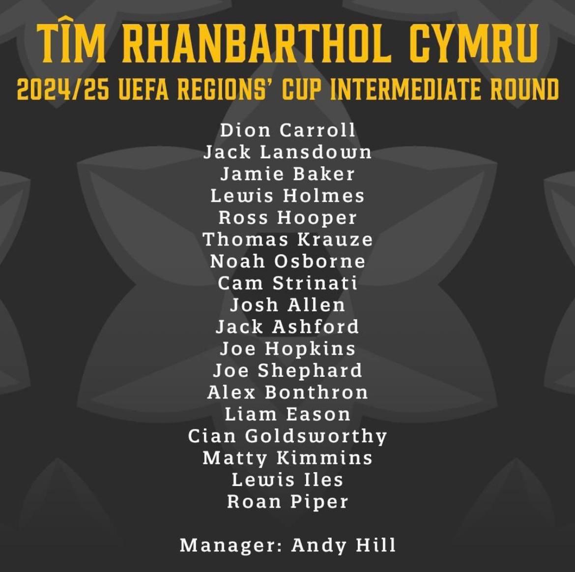 PureSwanseaFC's tweet photo. Congratulations to Noah Osborne who has been called up to play for Tim Rhanbarthol Cymru for the Intermediate round of the 2024/25 UEFA Regions’ Cup. 🏴󠁧󠁢󠁷󠁬󠁳󠁿

The team travels to Serbia to play 3 matches between 13-19 September. Best of luck @OsborneNoahj 🇷🇸⚽️ https://t.co/OTzQaXRhxA