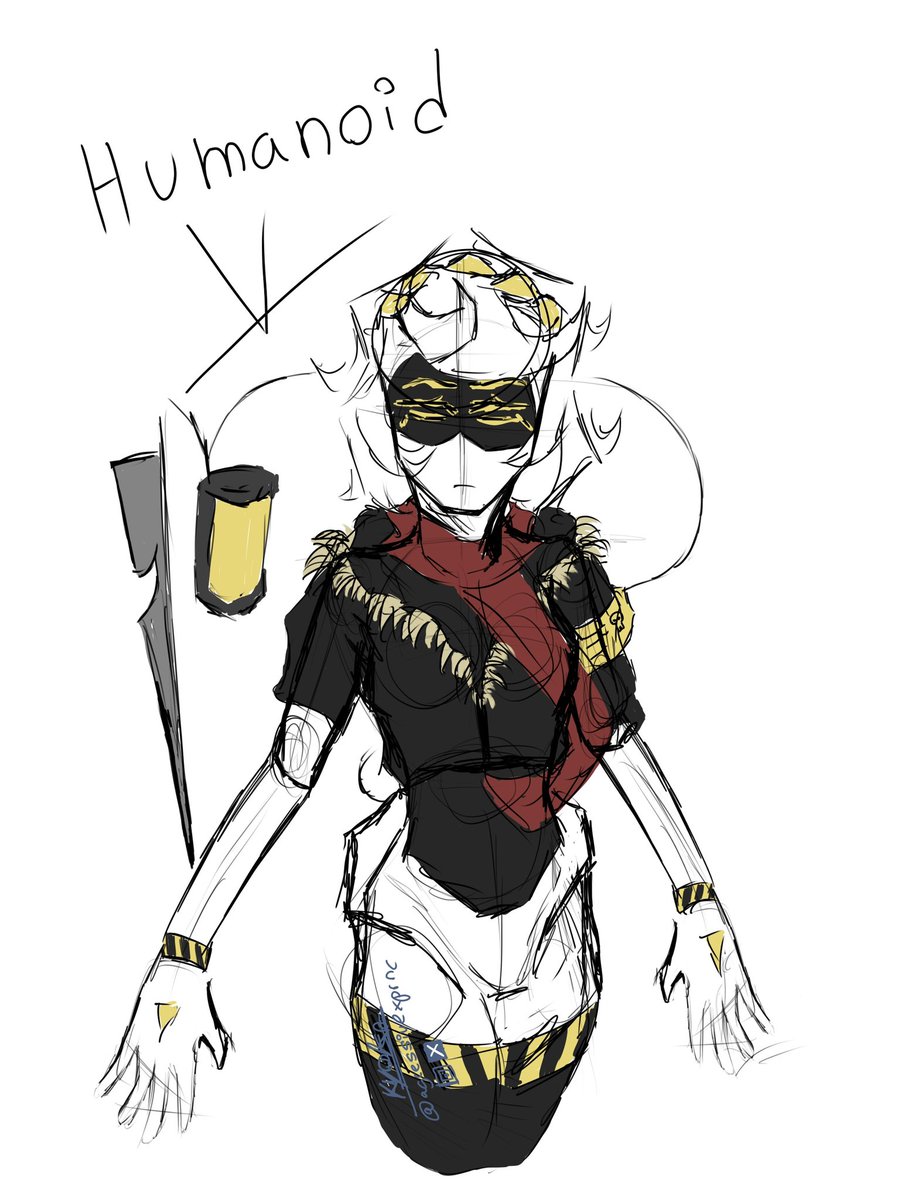 agressivexprnc's tweet photo. Idk I wanted to make her even more humanoid uhHhhhhh yeaaah #murderdrones #murderdronesV #glitchproductions https://t.co/pfmuY3063k