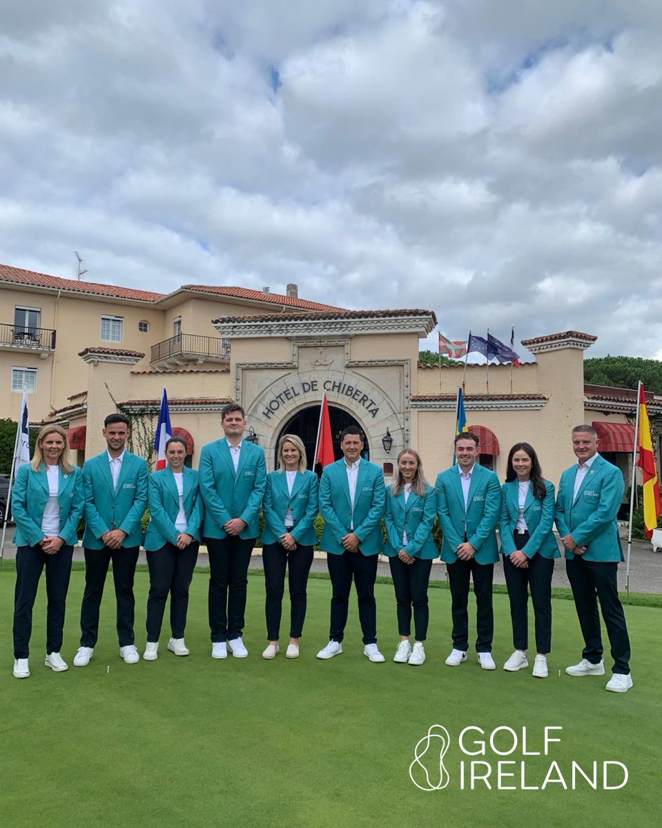 Golf Ireland (@golfireland_) on Twitter photo 📸
The Irish team are on-site for the European Mid-Amateur Team Championships at Golf de Chiberta (<a href="/ffgolf/">Fédération française de golf</a>) in France. 📸
The Irish team are on-site for the European Mid-Amateur Team Championships at Golf de Chiberta (<a href="/ffgolf/">Fédération française de golf</a>) in France.