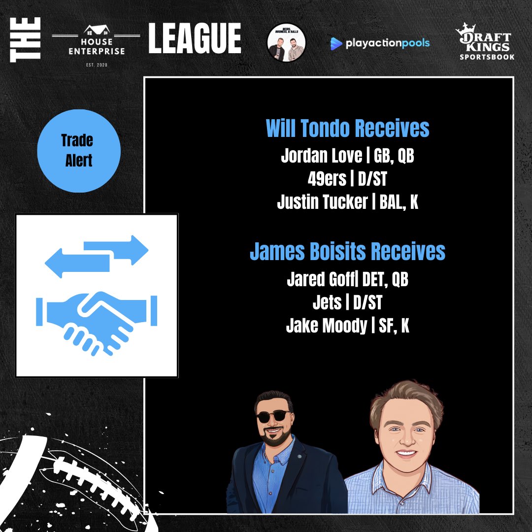 <a href="/BigGilli/">gilli</a> claims the top spot this week in both fantasy and pick ‘em. <a href="/boisits_james/">James Boisits</a> gets his QB help as Jordan Love falls to injury 🏈