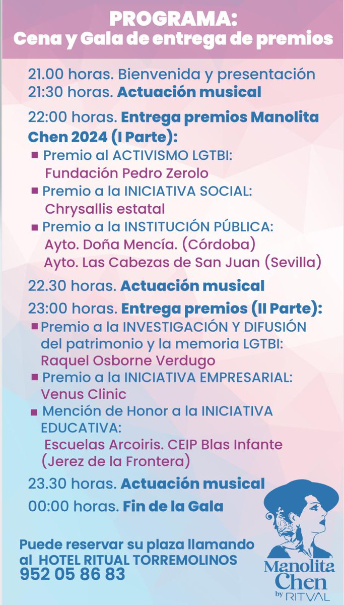 Fundación Manolita Chen tweet media