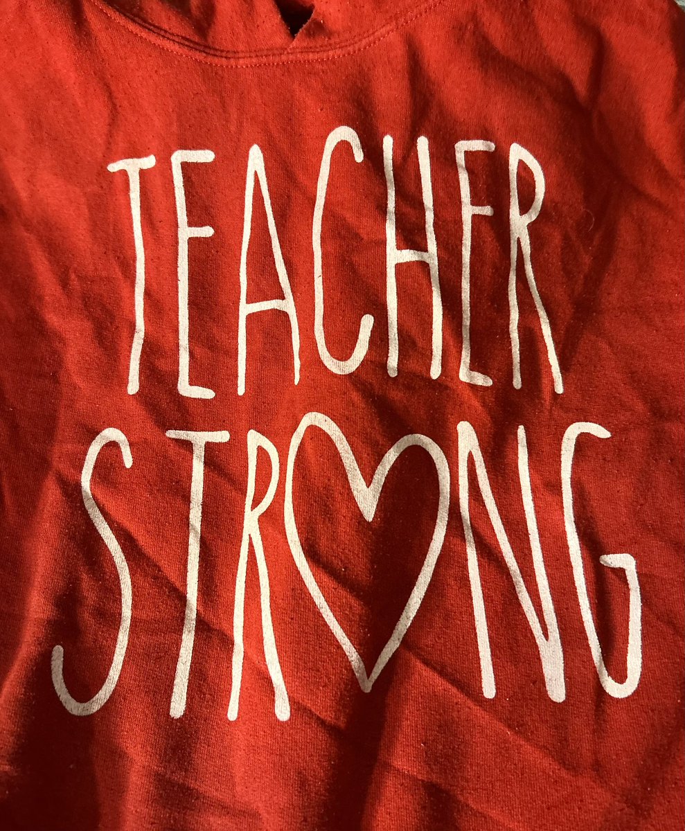 Two days of #red4edab!
I’m striving for a better situation for my 25 grade ones (multiple IPPs and medical &amp; social emotional diagnoses), the hundreds of students I’ve taught in the last twenty five years and the hundreds more I have yet to teach ❤️