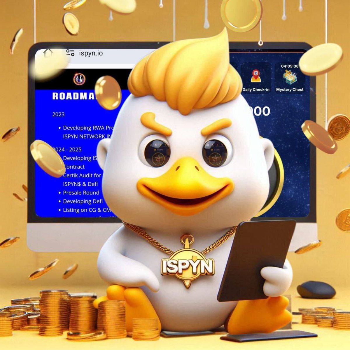 🪂 ISPYN X-board game #Airdrop

🏆 Reward: Play and Earn Unlimited $ISPYN Points &amp; 1,000 $ISPYN Points For Per Refer

🔗 Airdrop Link: t.me/ispyn_xboard_b…

⌛ End Date: At TGE
🏦 Distribution: After Listing 

Here are some impressive stats: 
🟡 1,000,000,000 $ISPYN
🟡 4
