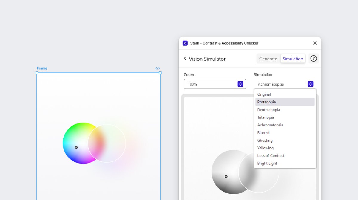 A few days ago was #ColorBlindnessAwarenessDay. The <a href="/getstarkco/">Stark</a> plugin is such a game-changer for checking accessibility in my designs compared to the tools I used before.