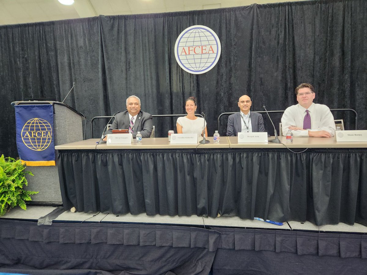 nxtkeycorp's tweet photo. Shivaji Sengupta hosted a “Generative AI and curated Large Language Models (LLM)” panel at the AFCEA  TechNetCyber 2024 Conference with key individuals from DISA &amp; DHS.  https://t.co/DhRgGr8AvO https://t.co/e2AKGDClqp