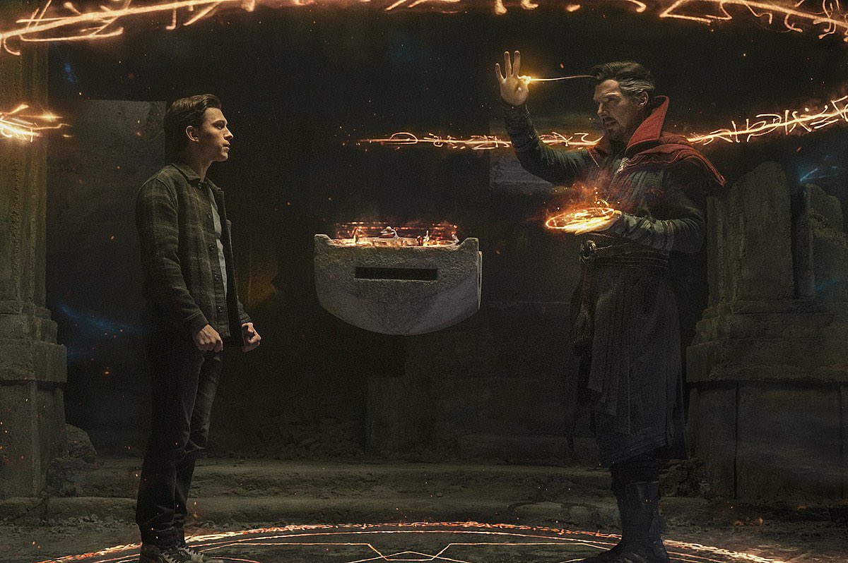 cosmic_marvel's tweet image. Doctor Strange’s spell for Peter Parker will reportedly be broken.

It will also be explored further in the #MCU.

(via thecosmiccircus.com/september-disc…)