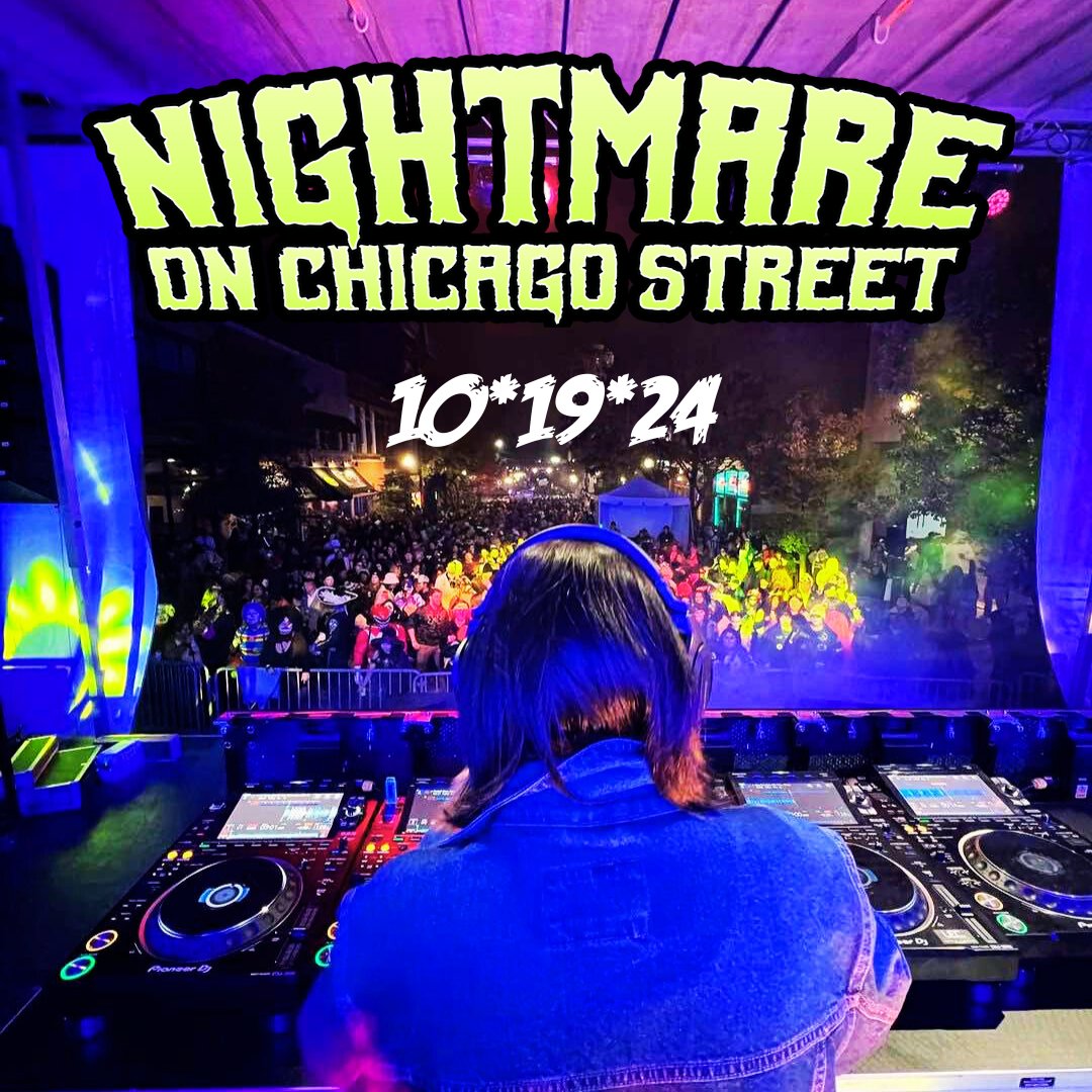 Embrace the darkness and let the beats guide your every move at Nightmare on Chicago Street. 

Secure your spot in the Safe Zone via nightmareonchicagostreet.com.

#NightmareOnChicagoStreet #NOCS #DJLife #HauntingBeats #Horror #ElginIL #ChicagolandEvents