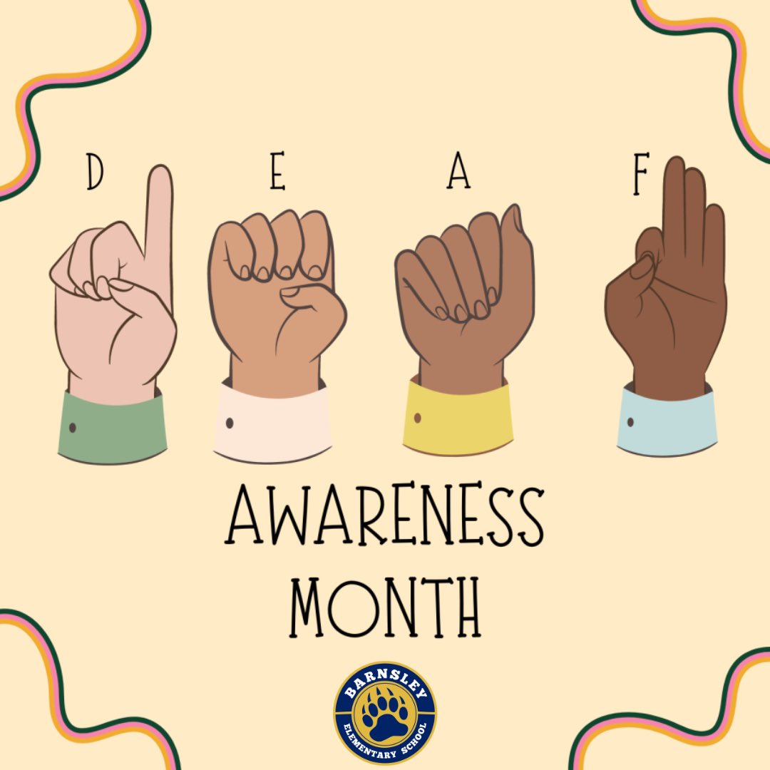 September is Deaf Awareness Month! Let’s celebrate our amazing DHOH staff and students, while educating ourselves about accessibility and inclusion. 

To learn more about our DHOH program, visit: tinyurl.com/2p943vuz