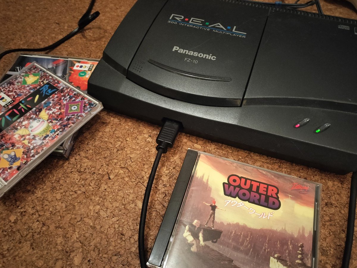 RuiReiChannel's tweet image. 最近3DOがマイブーム！飯野さん作品のフロポン君の曲が最高すぎ！
#3DO