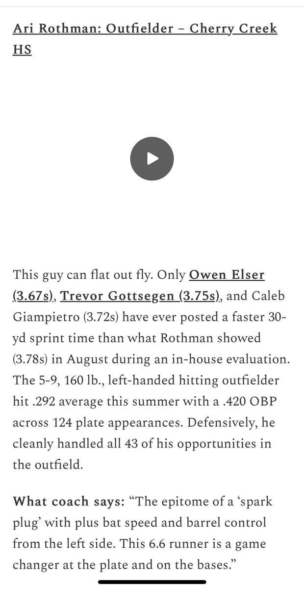 AriRothman2's tweet image. Thank you for the write up! @SlammersAD @Slammersbasball