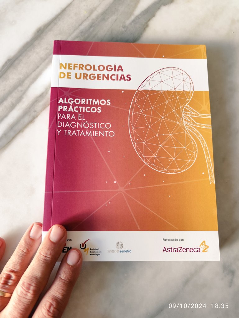 DrMontomoli's tweet photo. Finalmente he recibido la última "fatiga" @senjoven: nefrología en Urgencias. Contacta con el comercial de @AstraZeneca de tu zona por una copia. Por supuesto agradecer a todos los autores por su disponibilidad.
@SENefrologia @DeNefrologos @EmiliSanAlv @ERAkidney @SVNefro https://t.co/3xeUsfY3t5
