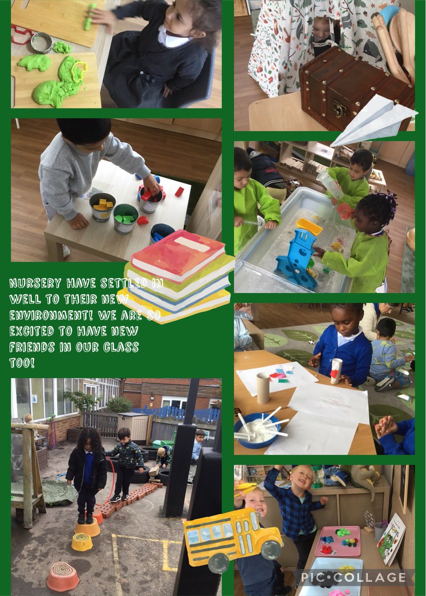 Nursery have settled in well to their new environment! We are so excited to have new friends in our class who we have welcomed with kindness ❤️🌈