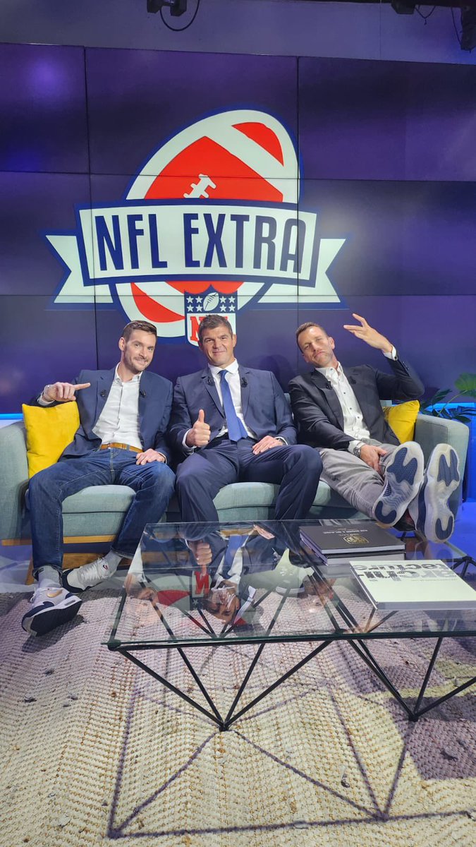 🔥 NFL Extra is back 🔥

Émission ce soir 23h00 BeIN 3. 

Rediffs dans la semaine:

Mercredi: 16h15 B3 / 20h00 B2
Jeudi: 14h15 B3 
Vendredi: 16h45 B2 / 17h30 B1
Samedi: 7h00 B2 / 10h30 B3

<a href="/beinsports_FR/">beIN SPORTS</a> #nflextra