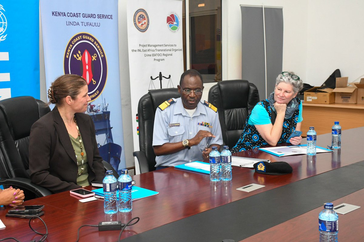 OfficialKCGS's tweet image. During the visit from @StateINL and @UNOPS, the #KCGS team had the opportunity to showcase its mandate and the impactful partnerships that have significantly enhanced operational capabilities. The collaboration with these esteemed organizations