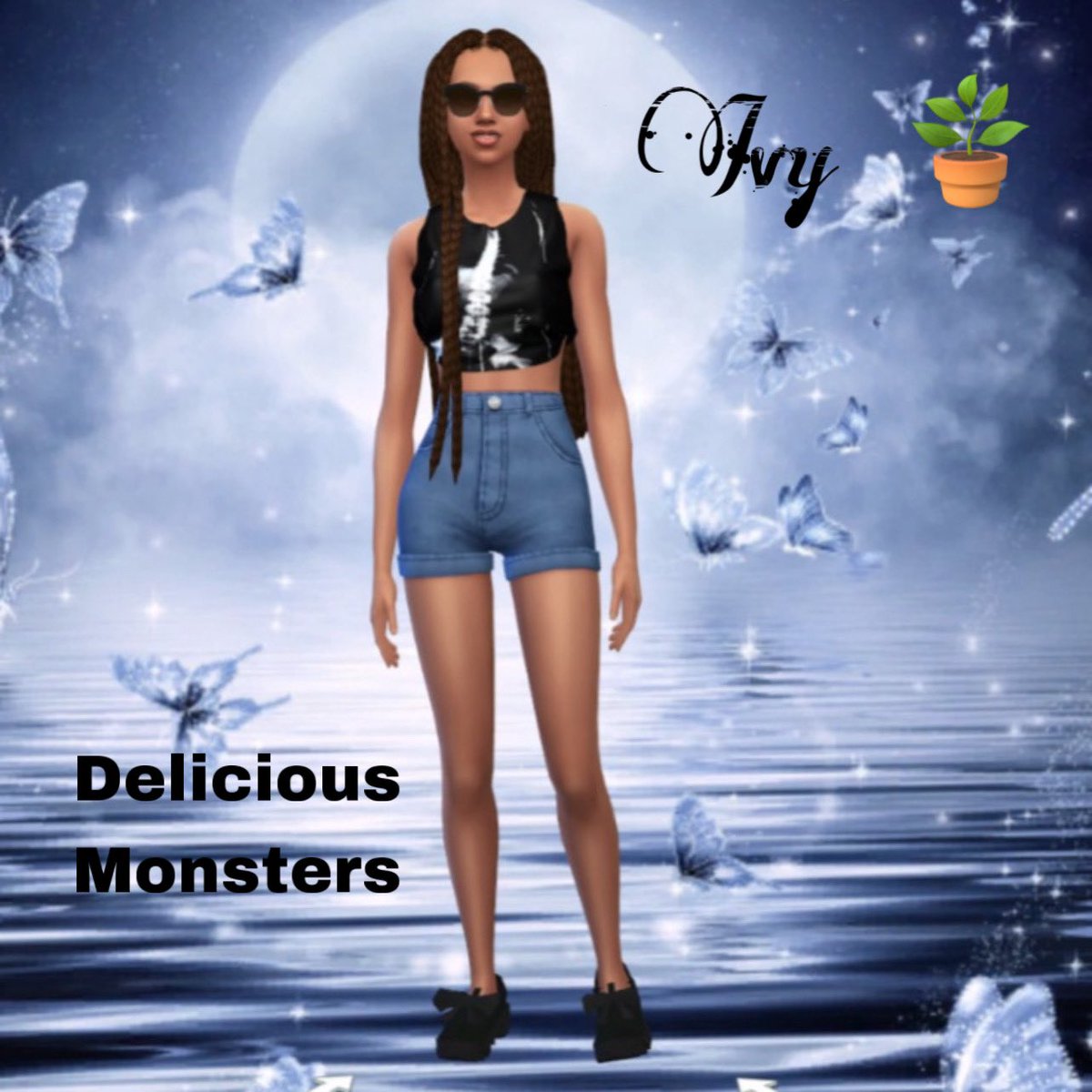 M_M_Meredith's tweet photo. Turning the characters from books I’ve read into sims 🚨
Meet Daisy 🌼 Ivy 🪴 and King 👑 
Book 📖 Delicious Monsters 
Author ✍🏽 @LiselleSambury 

#ShowUsYourSims 
#BookTwt 
#Sims4 https://t.co/8m5Z5IJp1i