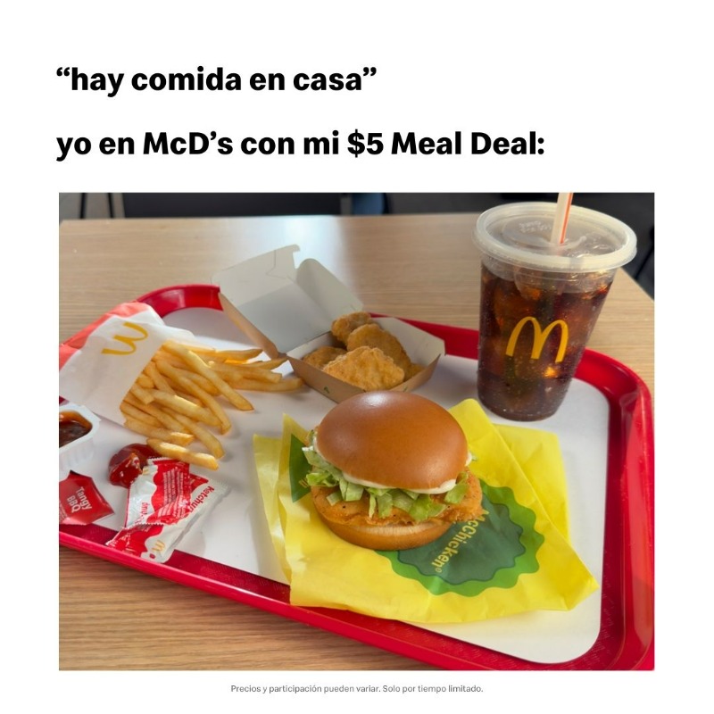 McDonalds's tweet photo. este secreto queda entre mi McD’s y yo