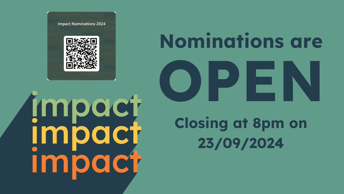 Impact 2024 is OPEN!

Are you or someone you work with:
Disabled and/or neurodiverse
Vocal, visible and open about disability or neurodiversity
Working in any games industry role in the UK

Submit your nominations via the link or the QR code below!
buff.ly/3B70mju