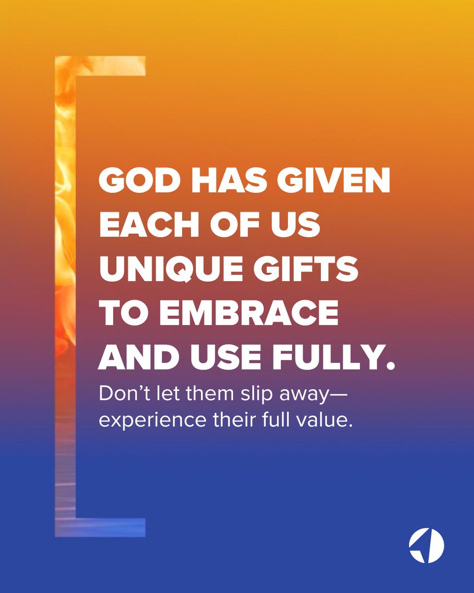 ChristJourney's tweet image. Embrace the gifts God has given you and experience His blessings to the fullest. Dive into His church and pursue the greater things He has in store for you. Drop a 🙌 if you've been inspired by this sermon series!

#WhenTheSpiritMoves #ChristJourney #MessageRecap #Encouragement