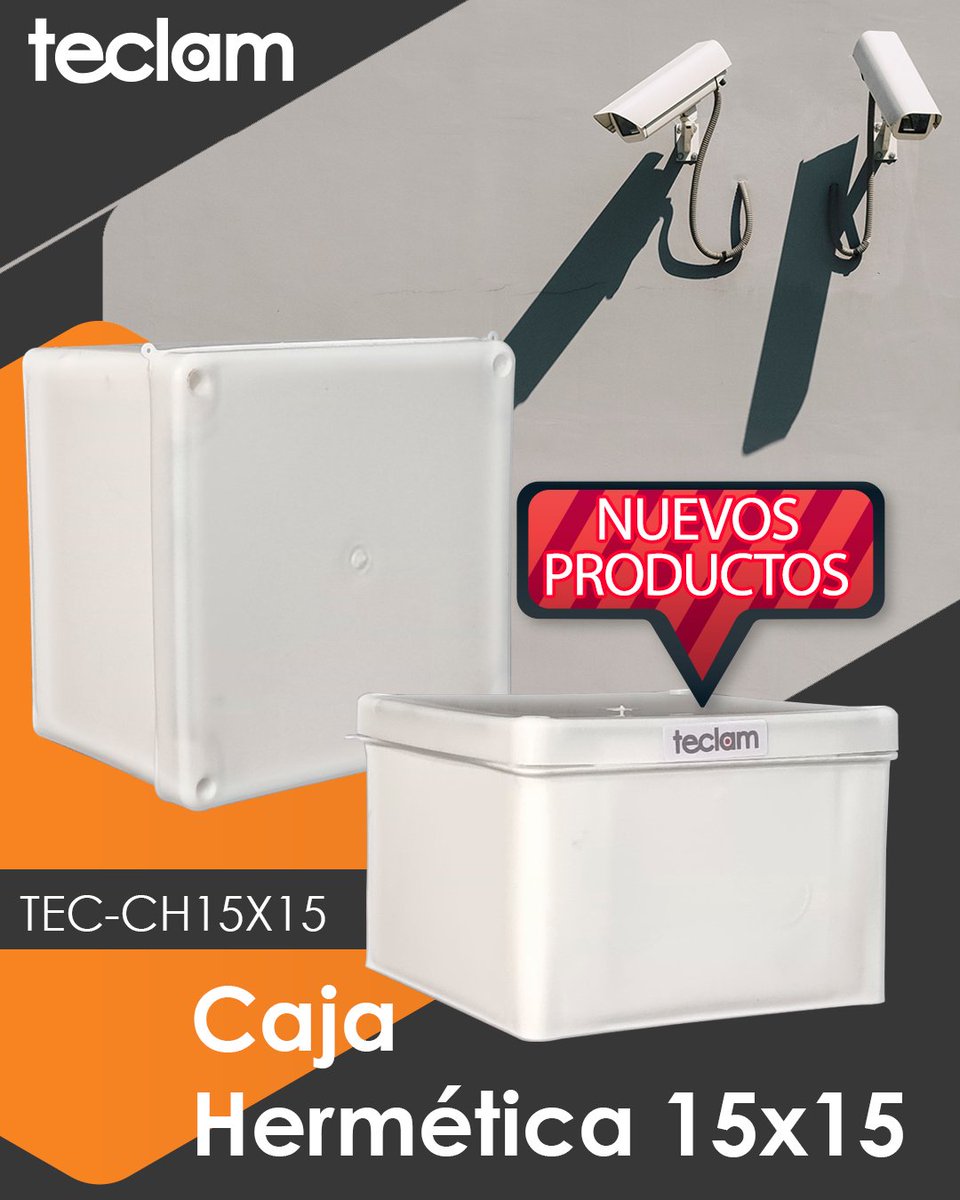 EcTechresources's tweet image. 💡¡¡ATENCIÓN NUEVO PRODUCTO TECLAM!!💡
-
🔶 Conoce los beneficios de la Caja Hermética 15x15

Cotiza con nuestros asesores 📲 recursos-tecnologicos.com/comercial

#Teclam #CajasHerméticas #SeguridadElectrónica #Instaladores #Ecuador #TechResources