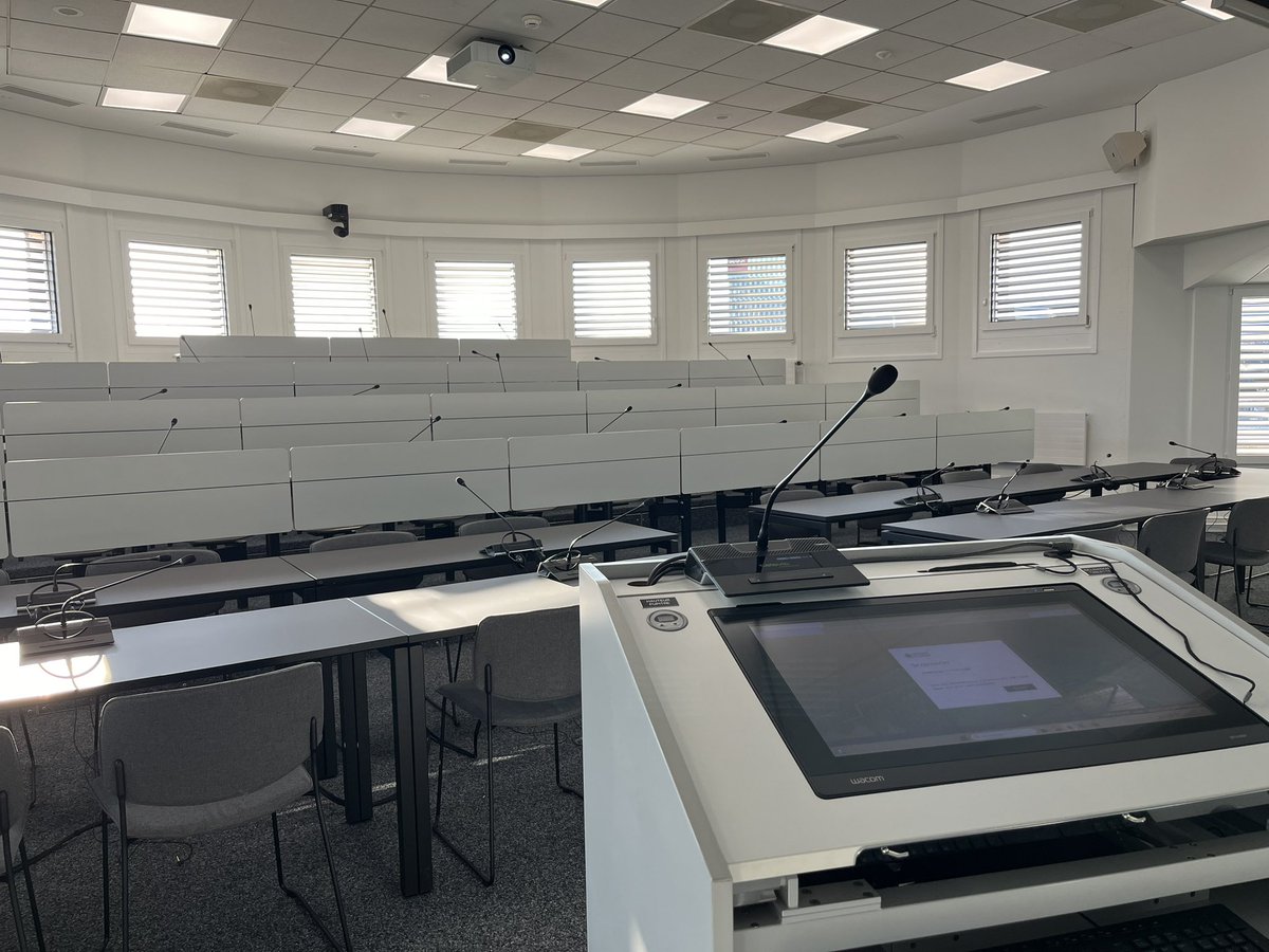 This evening our phenomenal team of trainers here at @interpretingfti will meet for the first Department meeting of the fall semester. Chaired by Director Prof. Lucia Ruiz Rosendo this is an opportunity to dot the “i”s and cross the “t”s. Next week it’s show time!