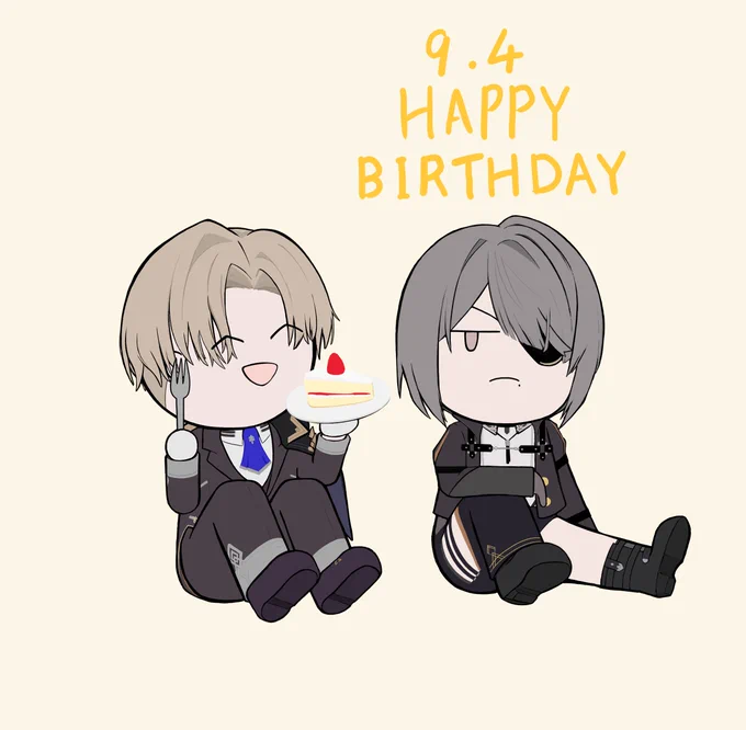 #2024モズ生誕祭 #トワツガイ_FA  大遅刻…お許しを おめでとうモズ